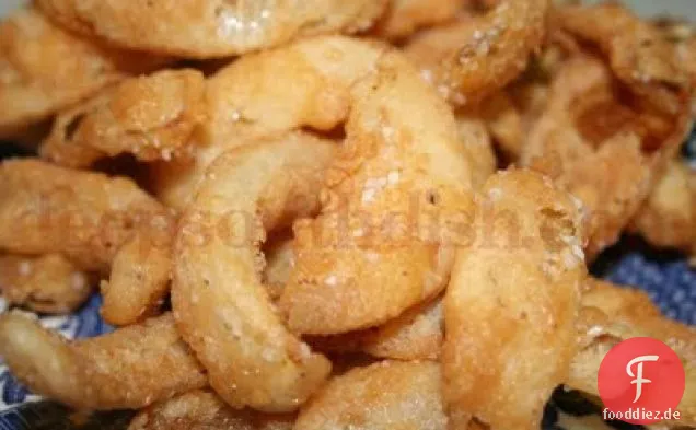 Frittierte süße Vidalia Zwiebelstreifen