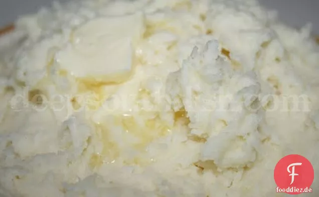 Kartoffelpüree mit Frischkäse