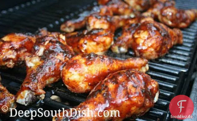 Root Beer Glasierte Drumsticks