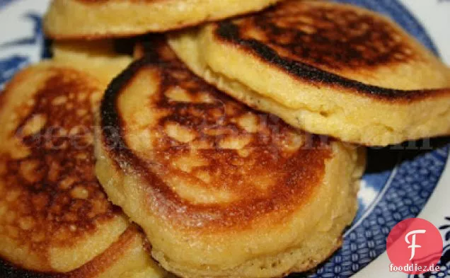 Südliche Maismehl-Hoecakes