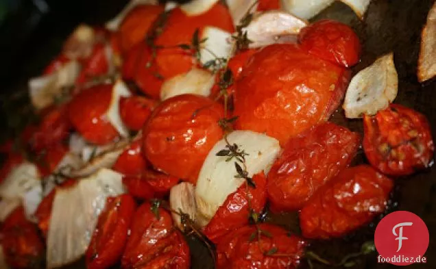 Langsam geröstete Tomaten