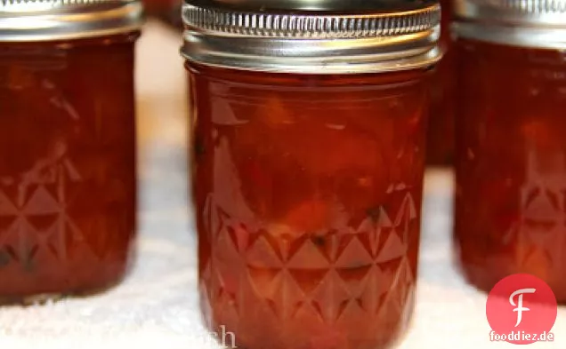 Pfirsich-Pfeffer-Marmelade