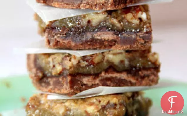 Schokolade Pecan Pie Bars