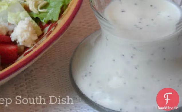 Cremiger Mohn Dressing