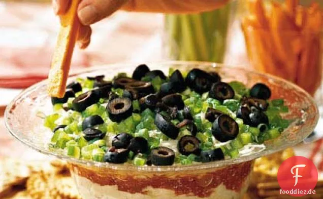 Layered Krebsfleisch Verbreiten