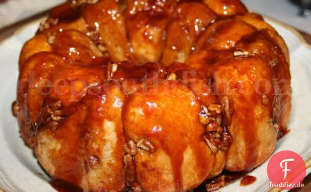 Butterscotch auseinanderziehen Brot