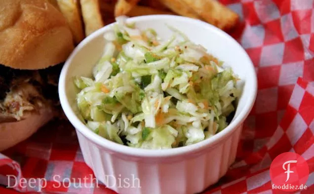 Essig Krautsalat mit Apfel