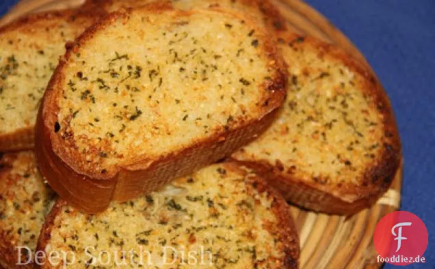 Knoblauch-Brot-Butter-Mischung