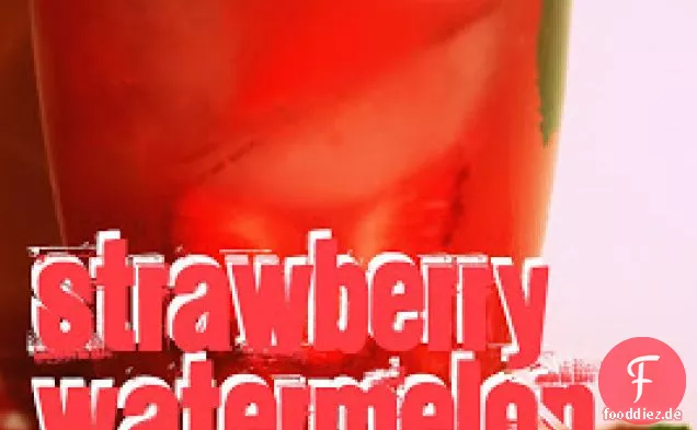 Erdbeer-Wassermelone Mojito
