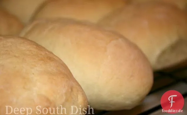 Hausgemachte Pistolette Sandwich Rollen