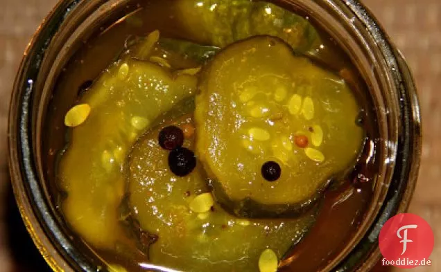 Gefrierfach Brot und Butter Pickles