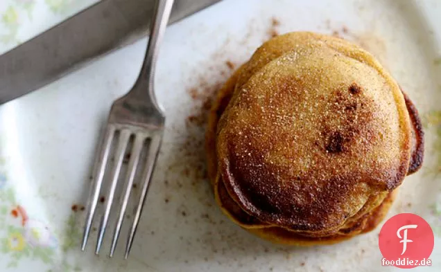 Kürbis-Gewürz-Pfannkuchen