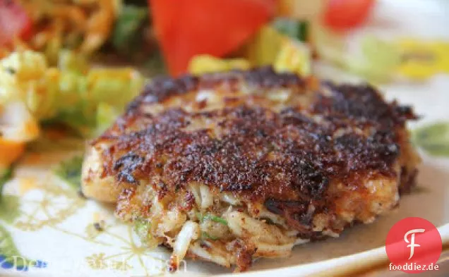 Gebratene Krabbenkuchen