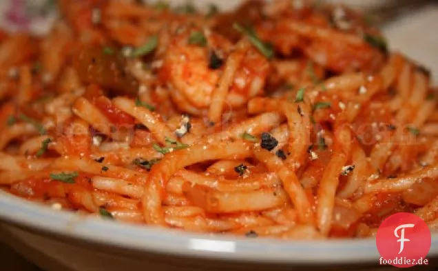 Garnelen Spaghetti