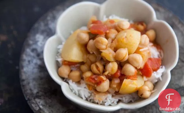 Kichererbsen-Kartoffel-Curry
