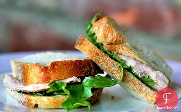 Leberwurst-Sandwich