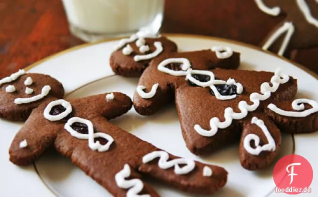 Lebkuchen-Mann-Kekse
