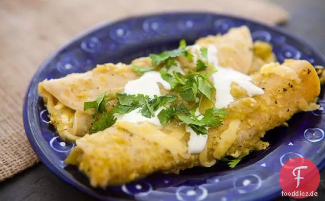 Green Chile Enchiladas