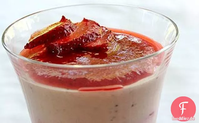 Erdbeer-Weiße-Schokolade-Mousse