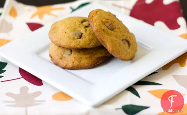 Kürbis Schokolade Chip Cookies