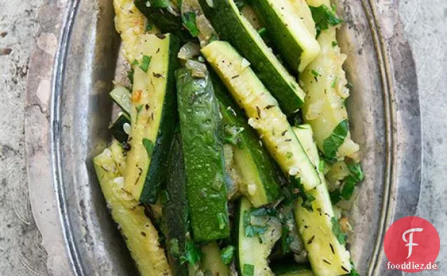 Zucchini mit Thymian
