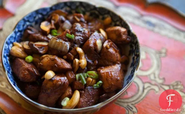 Einfaches Cashew-Huhn
