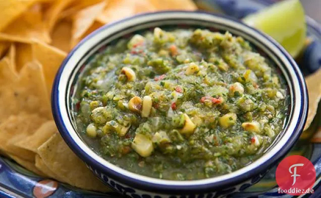 Kaktus-und Mais-Salsa
