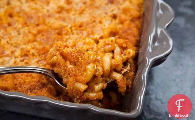 Chorizo-Wurst Mac und Käse