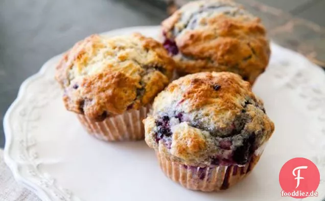 Brombeer-Muffins