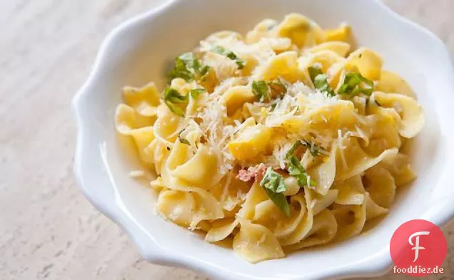 Zucchini Nudeln Carbonara