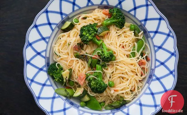 Klassische Pasta Primavera