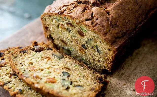 Zucchinibrot mit Ananas