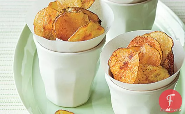 Rauchiger Ofen-gebackene Kartoffelchips