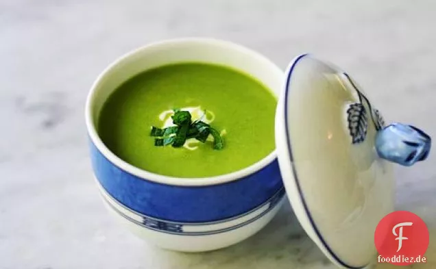 Sommer Erbsensuppe