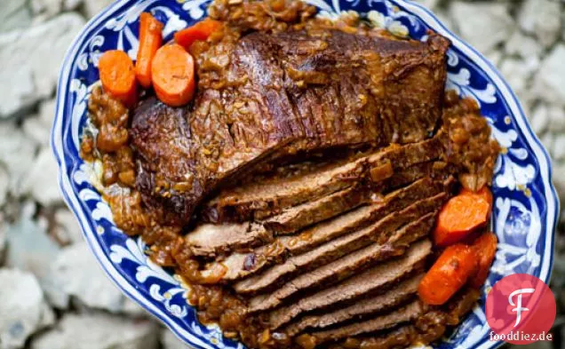 Rindfleisch Brisket Topf Braten