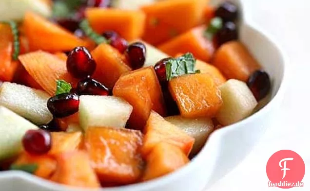 Persimmon Granatapfel-Salat