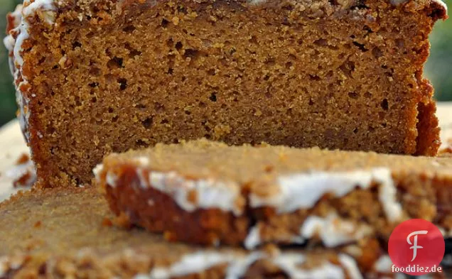 Malted Kürbis-Gewürz-Torte mit Streusel-Topping