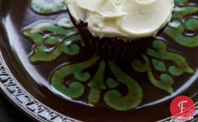 Schokolade-Minze-Cupcakes