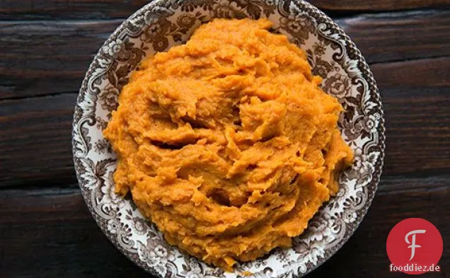 Bourbon pürierte Süßkartoffeln
