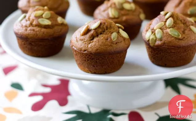 Kürbiskuchen-Muffins