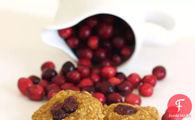 Cranberry-Kürbis, Ricotta Cookies