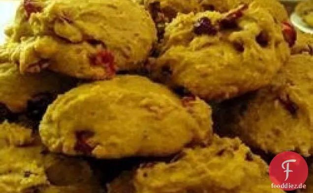 Cranberry-Kürbis-Cookies