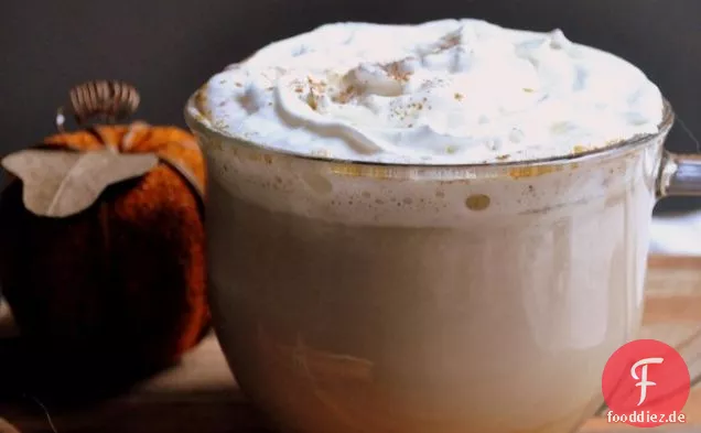 Hausgemachte Kürbis gewürzte Latte