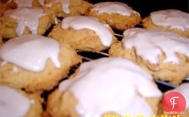 Kürbiskekse mit Penuche-Zuckerguss