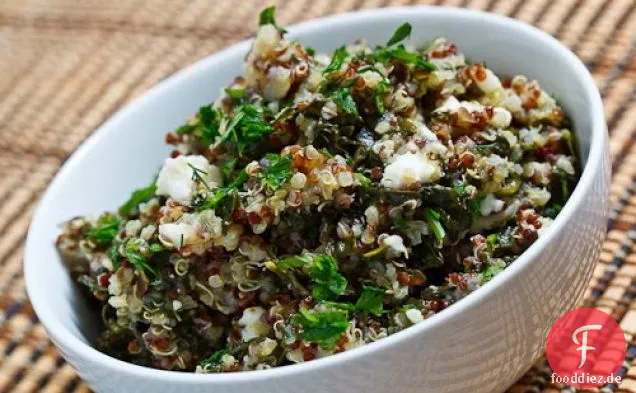 Spinat-Feta-Quinoa-Salat