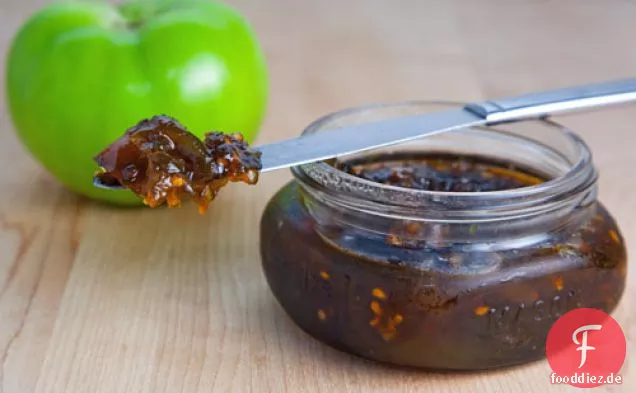 Grüne Tomaten-Jalapeno-Marmelade