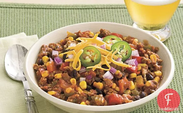 Slow-cooker Truthahn Chili