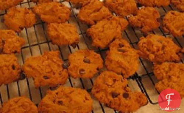 Ei Frei Schokolade Chip Kürbis Cookies
