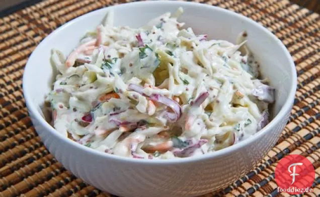 Blauschimmelkäse-Krautsalat