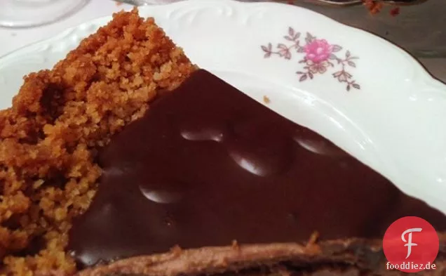 Kokosnuss-Schokoladen-Käsekuchen